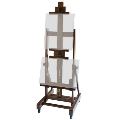 作品を縦に2つ並べた様子