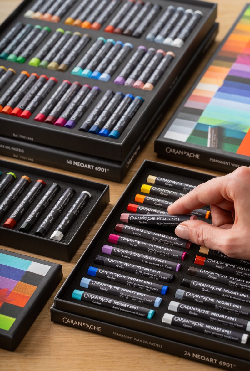 セットからネオアートを取り出す