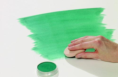 パンパステルを広い面に塗る