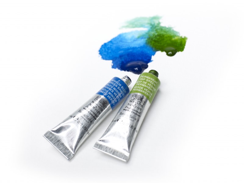 ウィンザー＆ニュートン プロフェッショナル水彩リバイバルカラー 8色