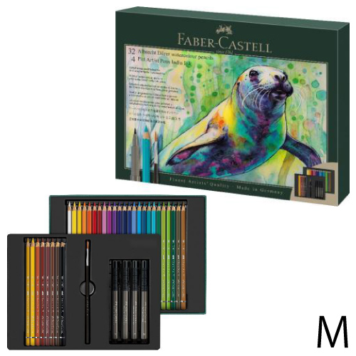 アルブレヒト・デューラー水彩色鉛筆とピットアーティストペンセット Mセット