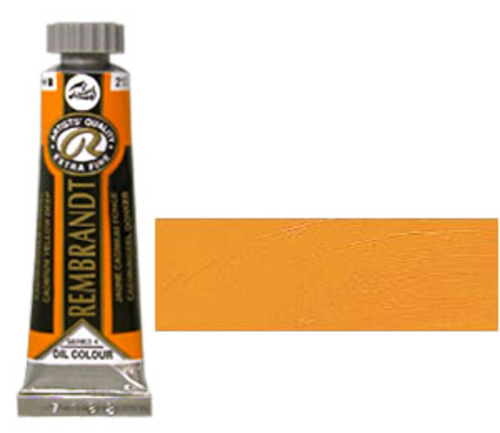 レンブラント 油絵具5号(15ml) 210カドミウムイエローディープ