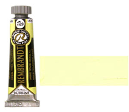 レンブラント 油絵具5号(15ml) 279ニッケルチタニウムイエローライト
