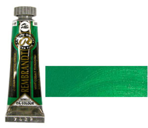 レンブラント 油絵具5号(15ml) 682コバルトターコイズグリーン