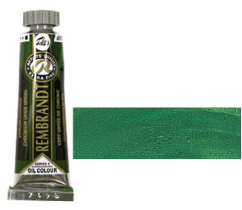レンブラント 油絵具5号(15ml) 668クロミウムオキサイドグリーン