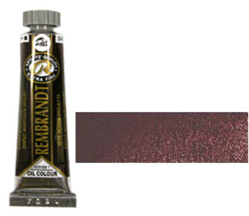 レンブラント 油絵具5号(15ml) 344キャパットモーチャムバイオレット