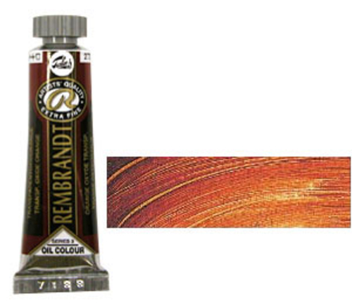 レンブラント 油絵具5号(15ml) 273トランスペアレントオキサイドオレンジ