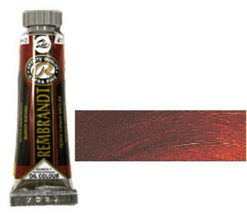 レンブラント 油絵具5号(15ml) 411バーントシェンナ