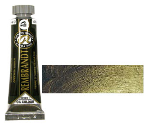レンブラント 油絵具5号(15ml) 410グリニッシュアンバー