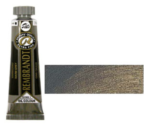 レンブラント 油絵具5号(15ml) 718ウォームグレー