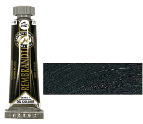 レンブラント 油絵具5号(15ml) 735オキサイドブラック