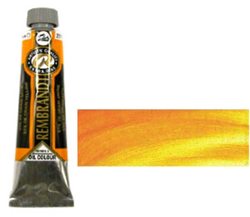 レンブラント 油絵具9号(40ml) 251スティルドグランイエロー