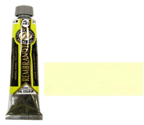 レンブラント 油絵具9号(40ml) 279ニッケルチタニウムイエローライト