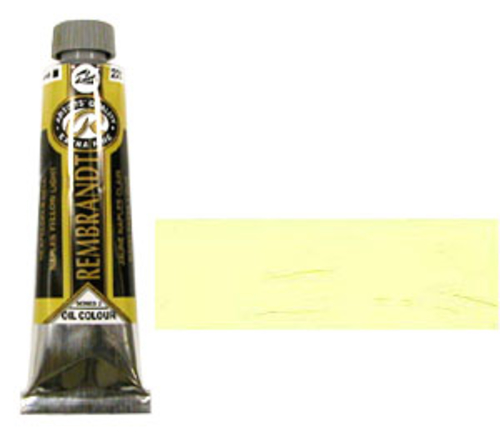 レンブラント 油絵具9号(40ml) 222ネープルスイエローライト