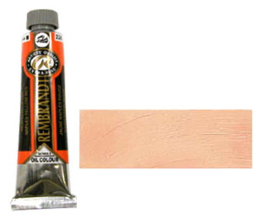 レンブラント 油絵具9号(40ml) 224ネープルスイエローレッド