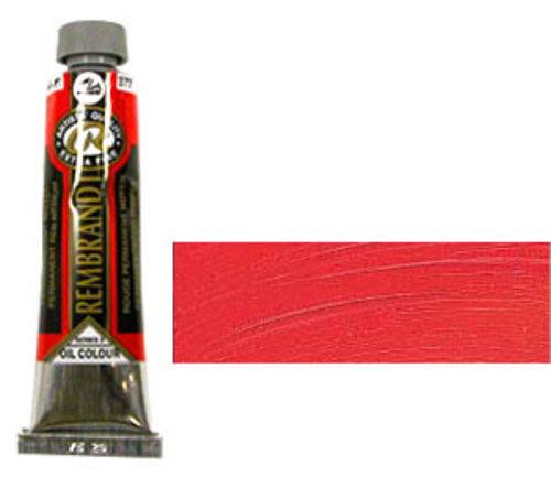レンブラント 油絵具9号(40ml) 377パーマネントレッドミディアム