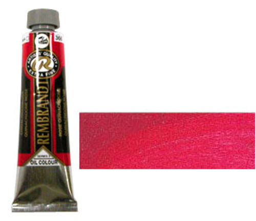 レンブラント 油絵具9号(40ml) 366キナクリドンローズ