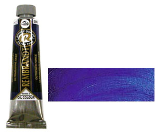 レンブラント 油絵具9号(40ml) 506ウルトラマリンディープ