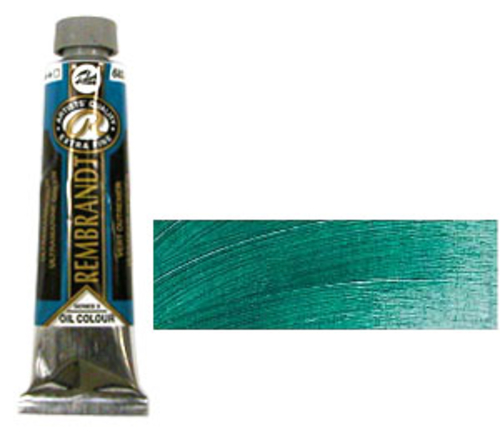 レンブラント 油絵具9号(40ml) 683ウルトラマリングリーン