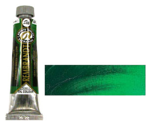 レンブラント 油絵具9号(40ml) 681フタログリーンイエロー
