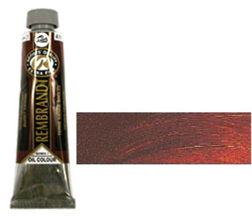 レンブラント 油絵具9号(40ml) 411バーントシェンナ