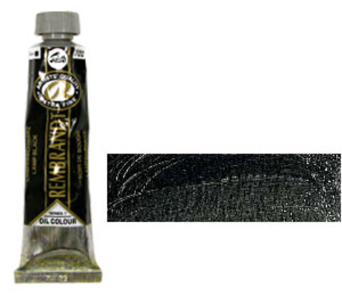 レンブラント 油絵具9号(40ml) 702ランプブラック