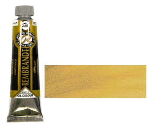 レンブラント 油絵具9号(40ml) 802ライトゴールド