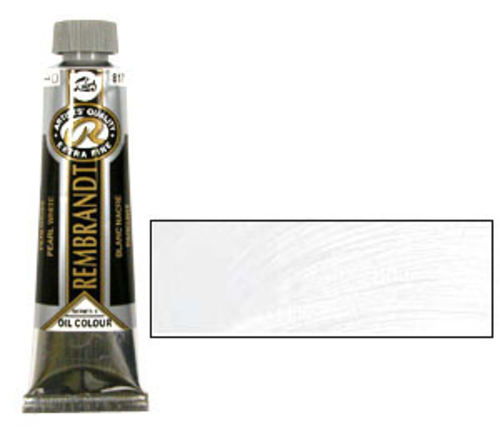 レンブラント 油絵具9号(40ml) 817パールホワイト