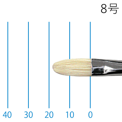 ホルベイン】ホルベイン 油彩筆 KA（平）の通販|油彩筆（硬毛）の通販