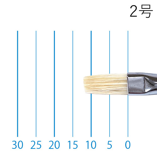 ホルベイン】ホルベイン 油彩筆 EL-h（フラット）の通販|油彩筆（硬毛