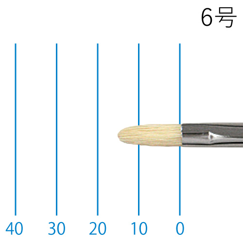ホルベイン】ホルベイン 油彩筆 KA（平）の通販|油彩筆（硬毛）の通販