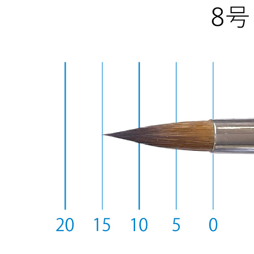 ラファエル】ラファエル 水彩筆 8400（ラウンド・点付）の通販|水彩筆