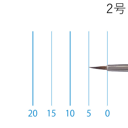 ラファエル】ラファエル 水彩筆 8400（ラウンド・点付）の通販|水彩筆