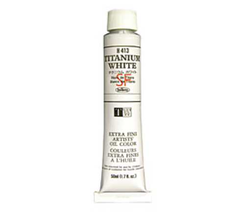 ホルベイン 油絵具10号(50ml) H413 チタニウムホワイト