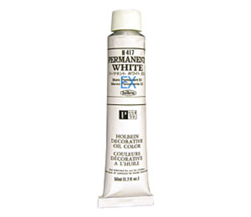ホルベイン 油絵具10号(50ml) H417 パーマネントホワイトEX