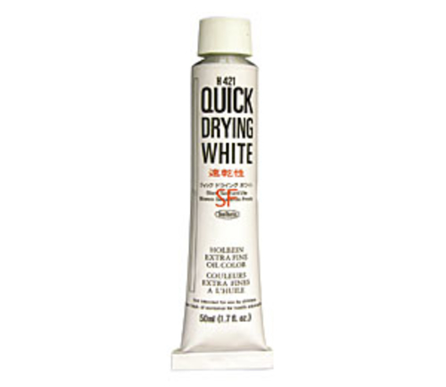 ホルベイン 油絵具10号(50ml) H421 クイックドライングホワイト