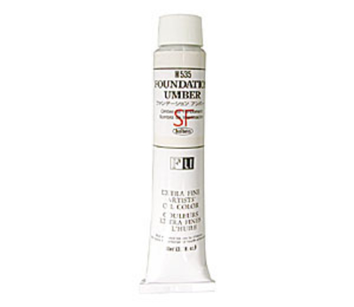 ホルベイン 油絵具20号(110ml) H535 ファンデーション アンバー