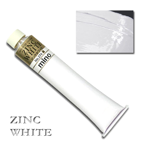 ミノー油絵具 20号(110ml) 274ジンクホワイト