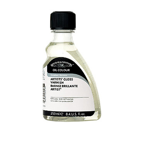W&N 画用液 アーチスト・グロスバーニッシュ 250ml