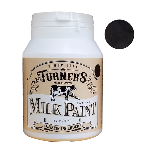 ターナー ミルクペイント200ml インクブラック