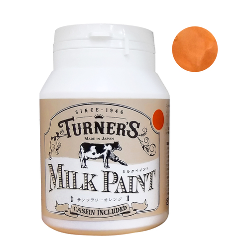 ターナー ミルクペイント200ml サンフラワーオレンジ