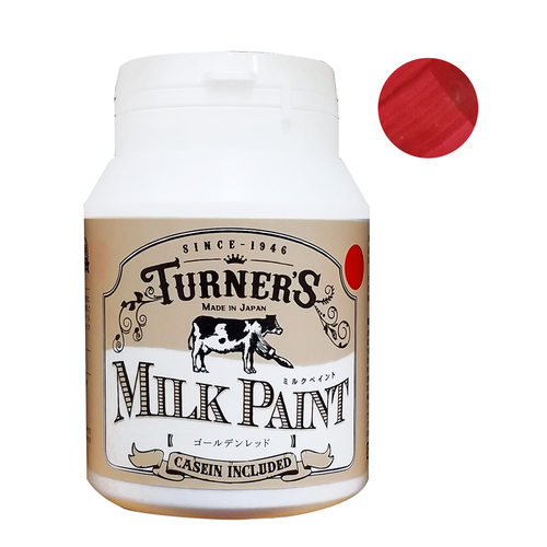 ターナー ミルクペイント200ml ゴールデンレッド