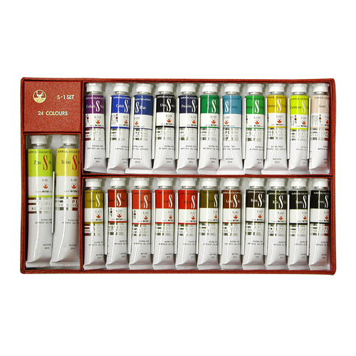 マツダ スーパー油絵具 38COLOURS DELUXE SET-