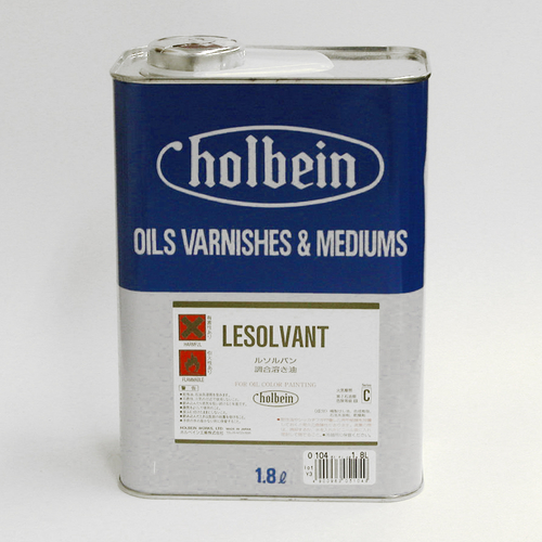 ホルベイン 画用液 ルソルバン 1.8L(O104)
