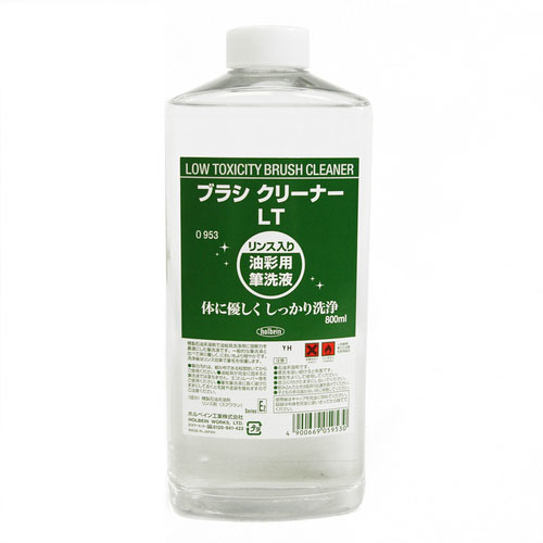 ホルベイン 画用液 ブラシクリーナーLT 800ml（O953）