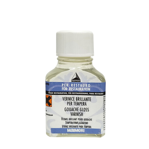 マイメリ水彩画用液 690 ガッシュグロスワニス75ml