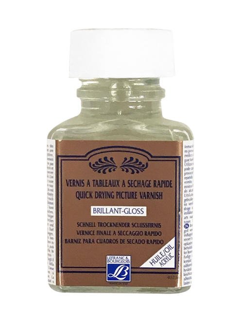 ルフラン 画用液 クイックドライングピクチャーバーニッシュ 75ml (※)