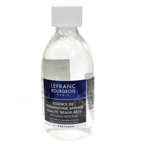 ルフラン 画用液 レクティファイド(精留)ターペンタイン 250ml (※)