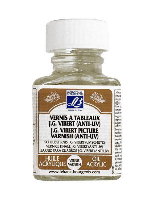 ルフラン 画用液 アンチUV JGヴィベールピクチャーバーニッシュ 75ml (※)