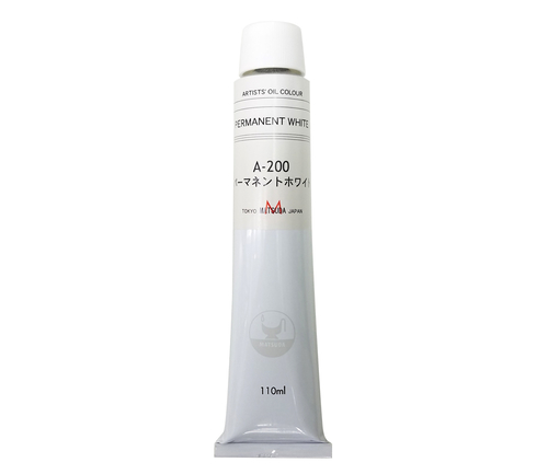 マツダ 専門家用油絵具20号(110ml) パーマネントホワイト(A-200)